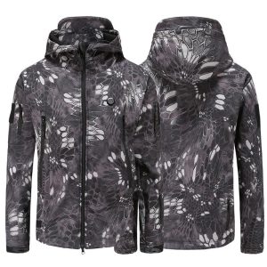 Veste chauffante légère camouflage