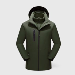 Veste de ski chauffante homme
