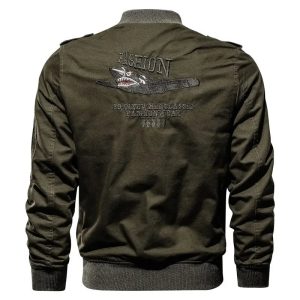 Veste en coton style militaire