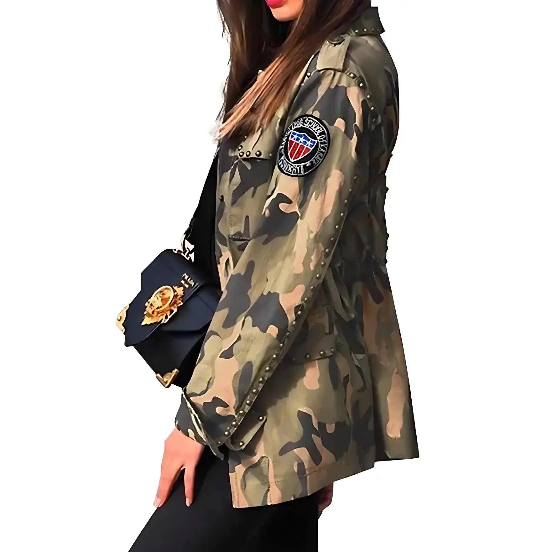 veste-femme-militaire-437.jpg - Veste Peignoir de Bain