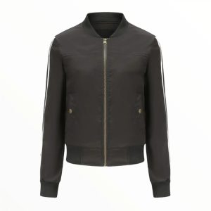 Veste femme noir style militaire