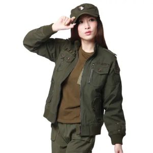 Veste femme style militaire