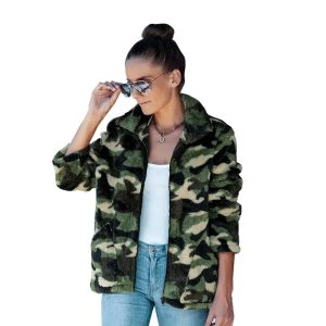 Veste femme vert militaire