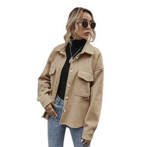 Veste imprimé militaire femme