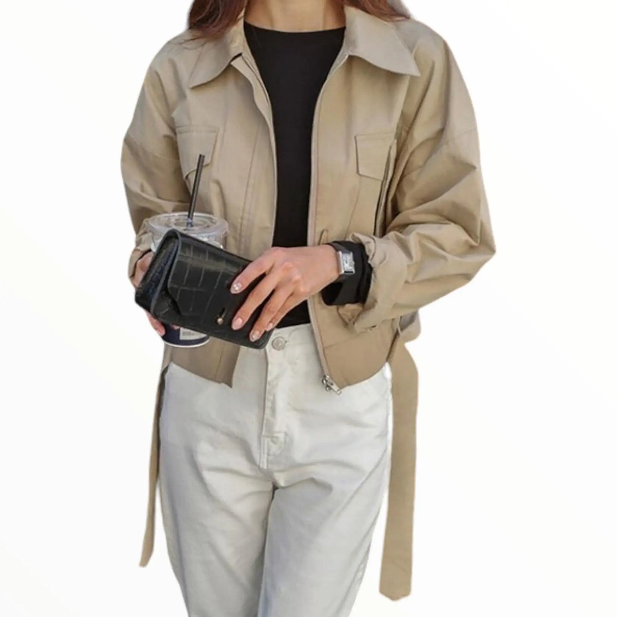 veste-kaki-militaire-femme-244.jpg - Veste Peignoir de Bain