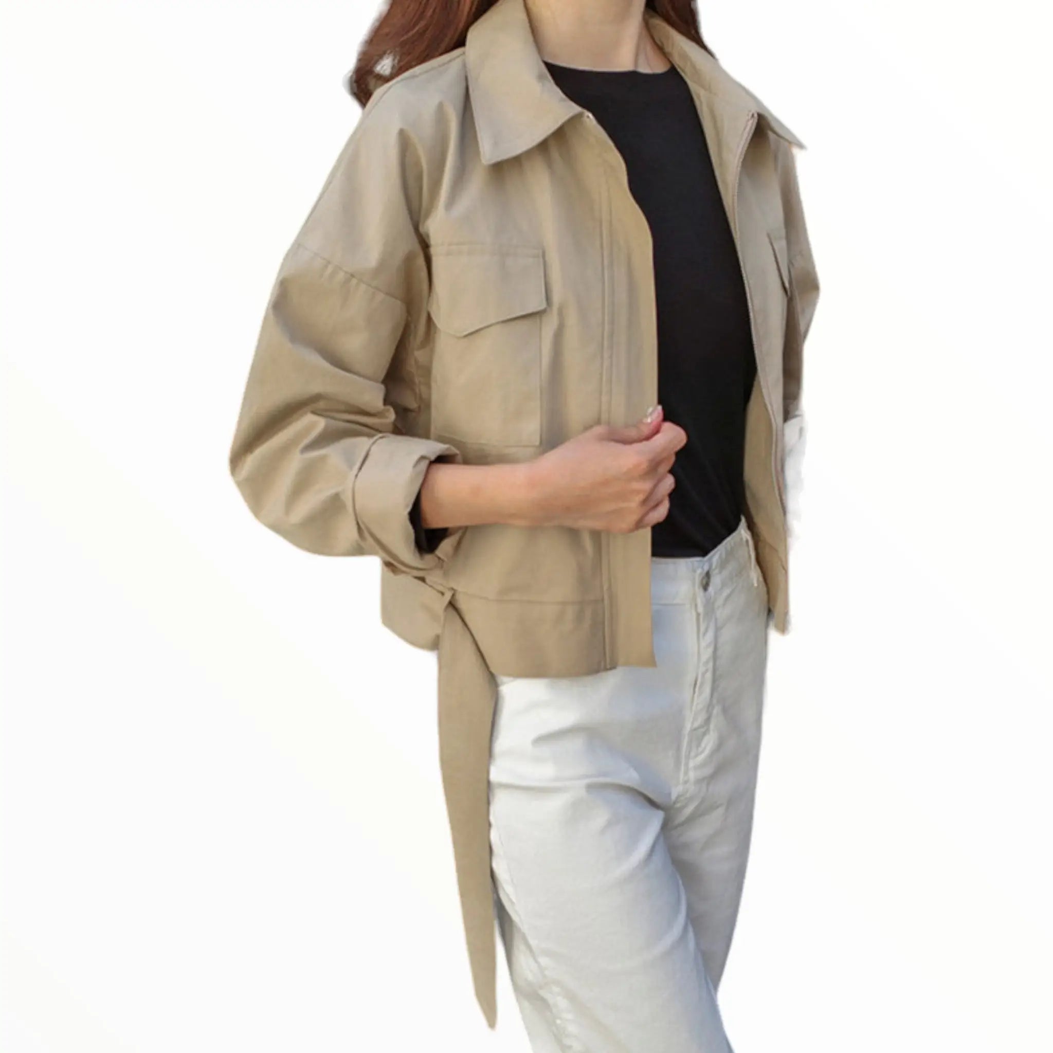 veste-kaki-militaire-femme-832.jpg - Veste Peignoir de Bain
