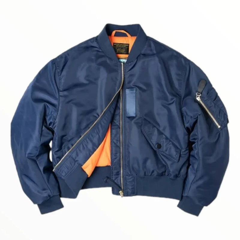 Veste légère Bleu militaire femme – Image 2