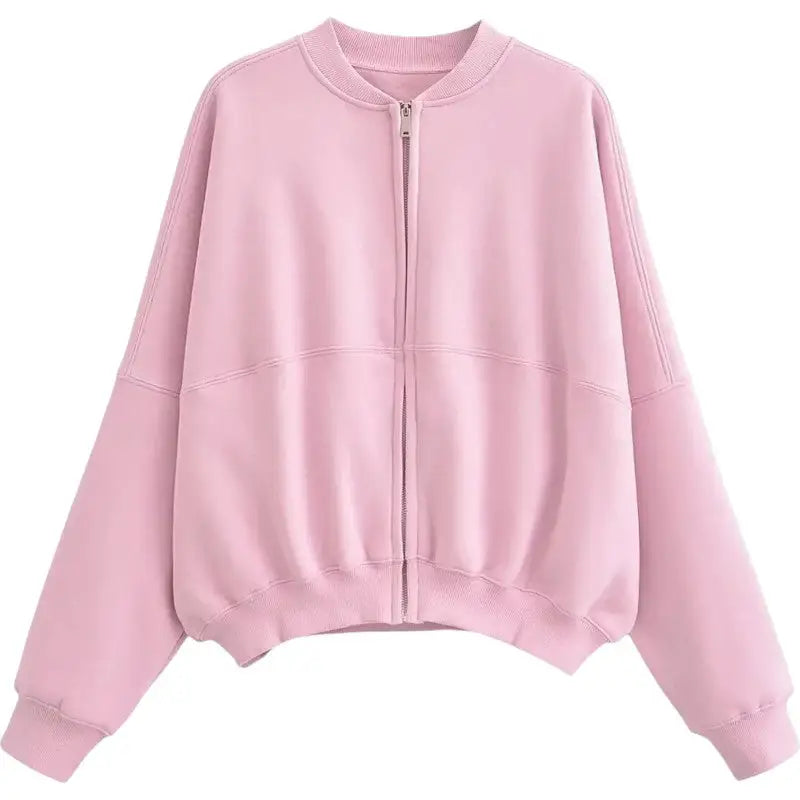 Veste légère rose militaire femme – Image 2