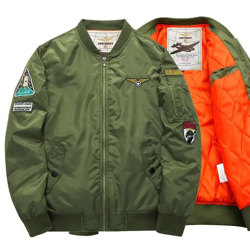 veste-militaire-avec-doublure-matelassee-546.jpg - Veste Peignoir de Bain