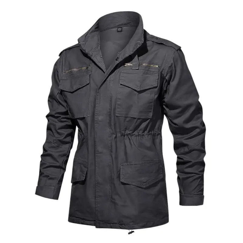Veste militaire beige femme – Image 4