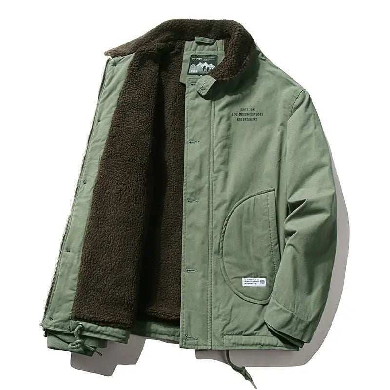 veste-militaire-cintree-homme-343.jpg - Veste Peignoir de Bain