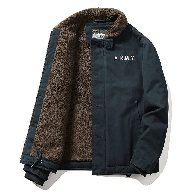 veste-militaire-cintree-homme-422.jpg - Veste Peignoir de Bain