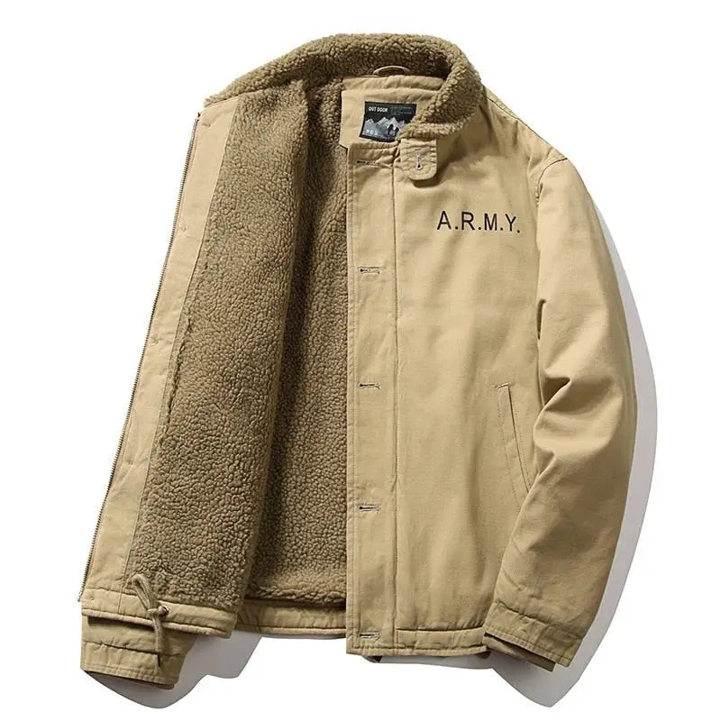 veste-militaire-cintree-homme-883.jpg - Veste Peignoir de Bain