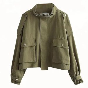 Veste militaire femme