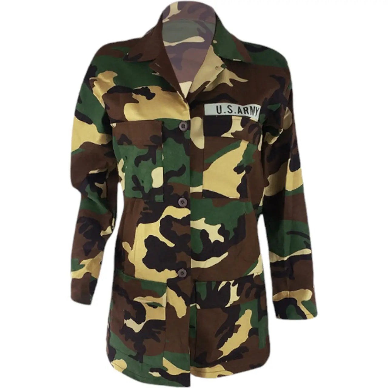 Veste militaire femme camouflage – Image 2