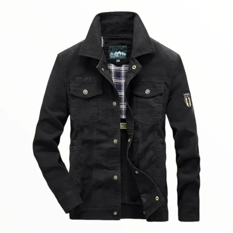 veste-militaire-homme-ete-729.jpg - Veste Peignoir de Bain