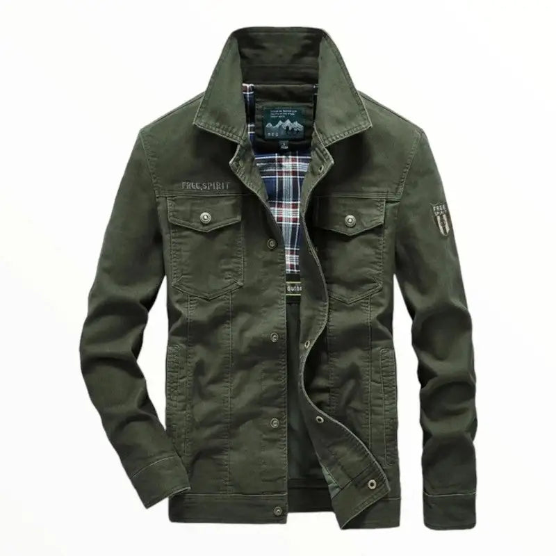 veste-militaire-homme-ete-817.jpg - Veste Peignoir de Bain