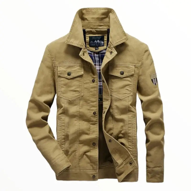 veste-militaire-homme-ete-856.jpg - Veste Peignoir de Bain
