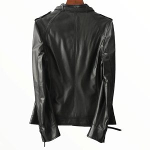 Veste militaire noire femme