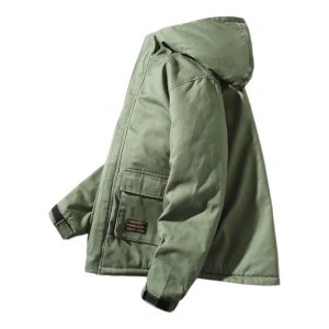 Veste militaire verte homme