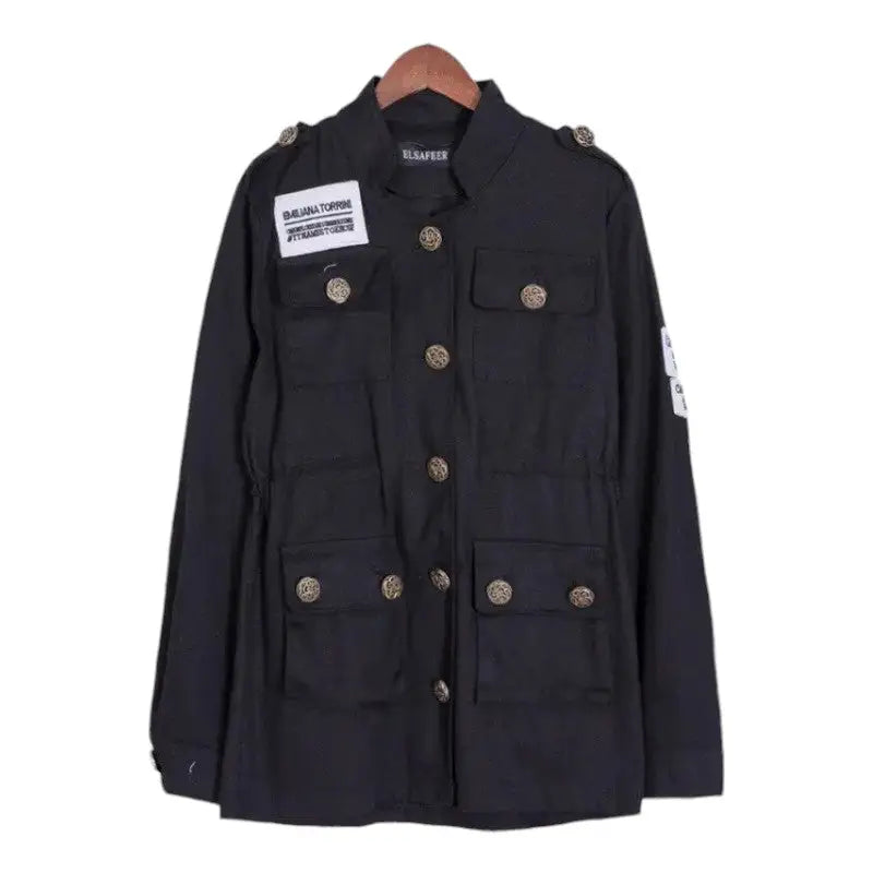 Veste militaire vintage femme – Image 4
