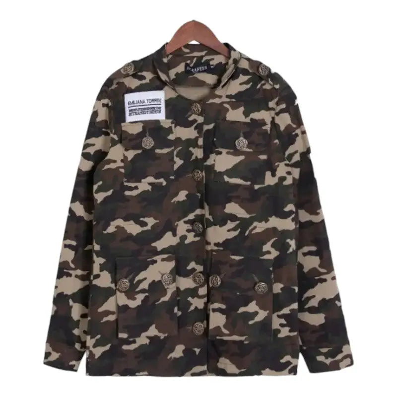 Veste militaire vintage femme – Image 6