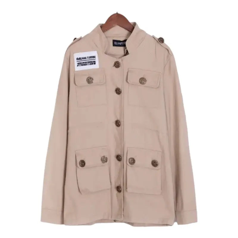 Veste militaire vintage femme – Image 3
