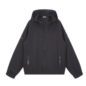 Veste noir militaire unisexe
