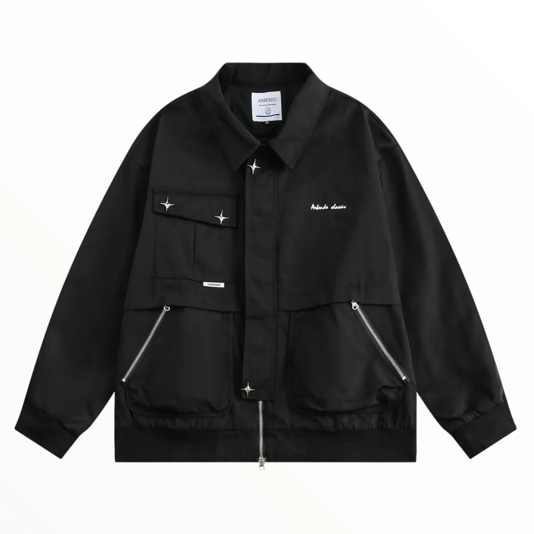 veste-noir-style-armee-femme-748.jpg - Veste Peignoir de Bain