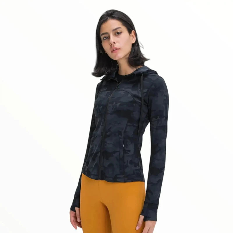 veste-noire-militaire-camouflage-femme-639.jpg - Veste Peignoir de Bain
