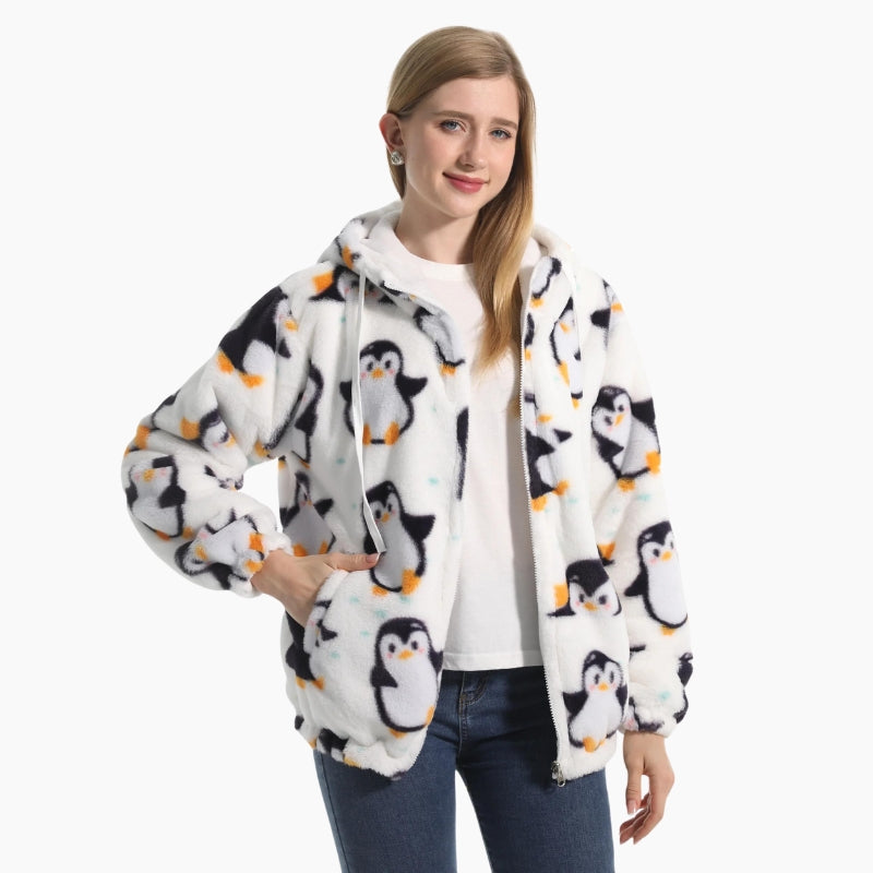 veste-pilou-pilou-blanche-style-noel.jpg - Veste Peignoir de Bain