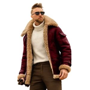 Veste Rouge militaire unisexe
