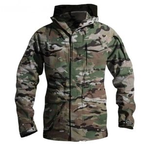 Veste style militaire unisexe