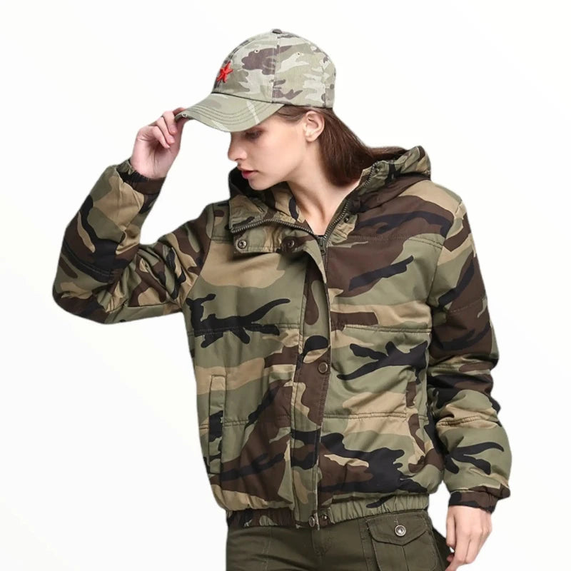 Veste treillis femme militaire – Image 2