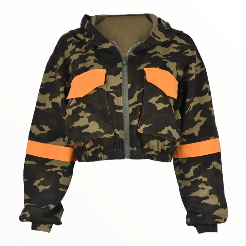 Veste treillis pour femme – Image 2