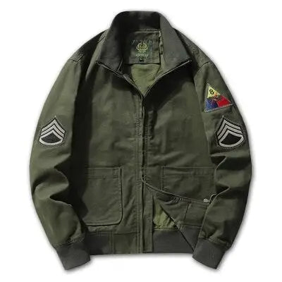 veste-vintage-homme-militaire-219.jpg - Veste Peignoir de Bain