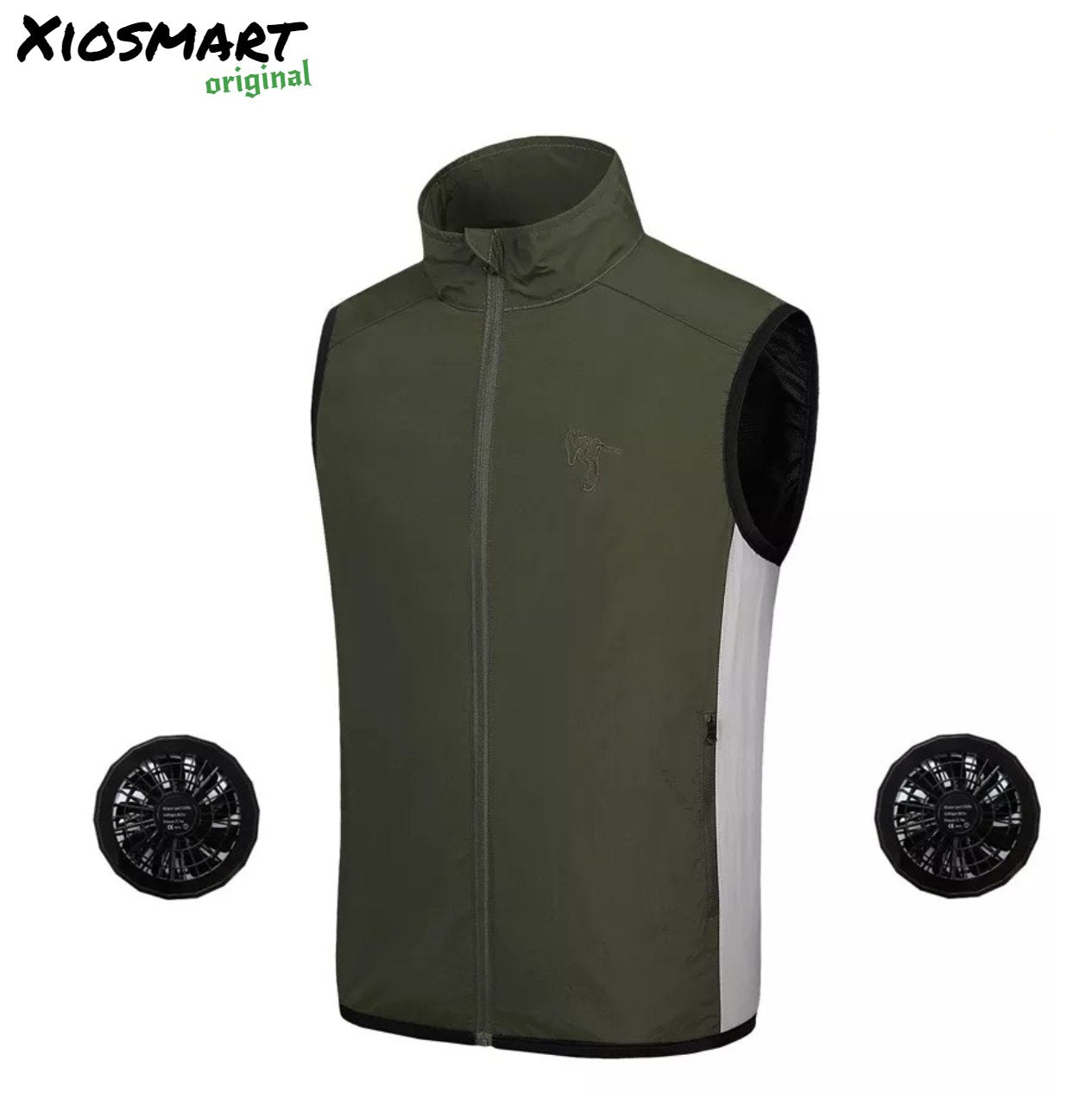 xiosmartr-veste-refroidissante-a-ventilateur-veste-refroidissante-vetement-chauffantcom-m-vert-885981.jpg - Veste Peignoir de Bain